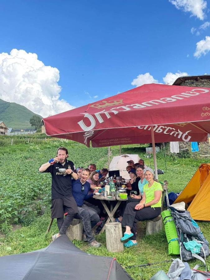 Chvibiani Guesthouse & Bar Ushguli Zewnętrze zdjęcie