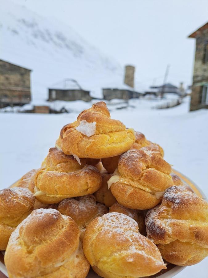 Chvibiani Guesthouse & Bar Ushguli Zewnętrze zdjęcie