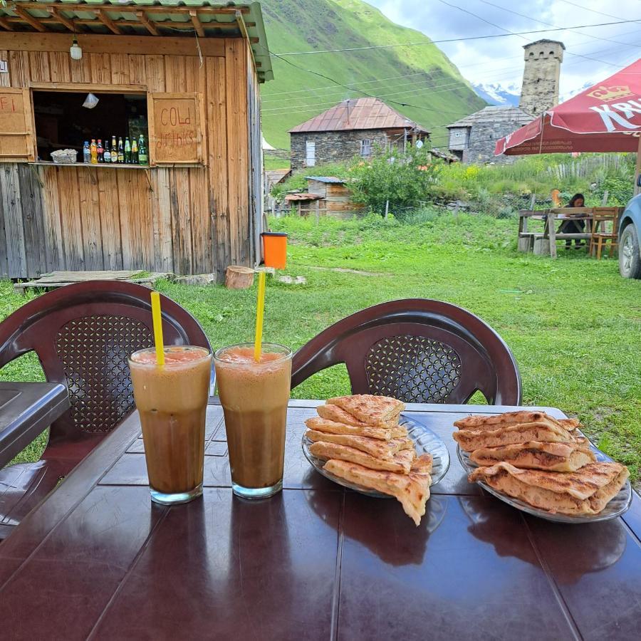 Chvibiani Guesthouse & Bar Ushguli Zewnętrze zdjęcie